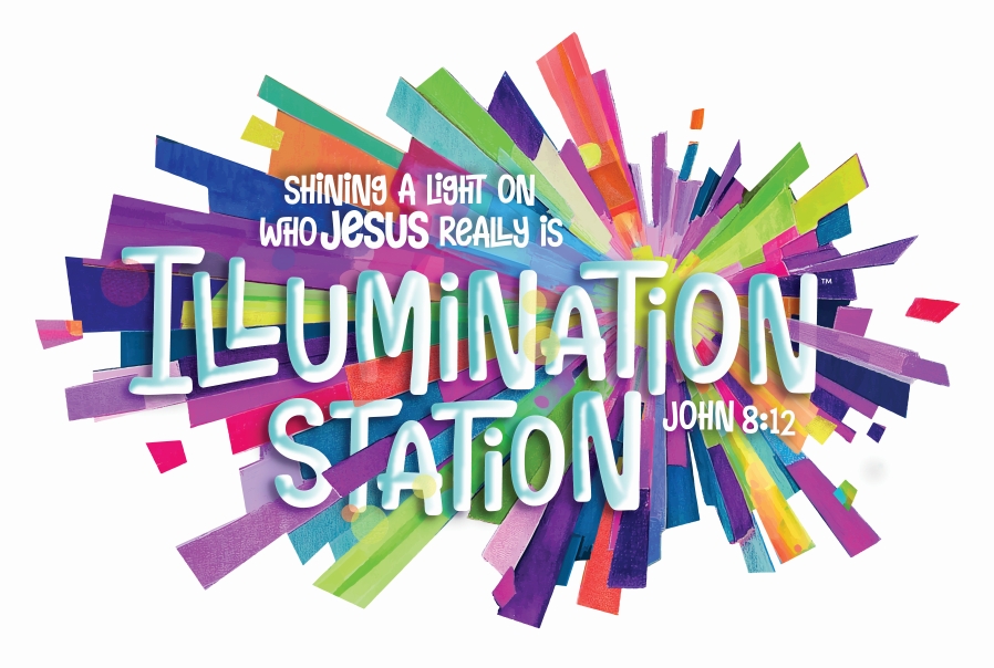 LifeWay 2026 Vacation Bible Study Logo 1 for Illumination Station